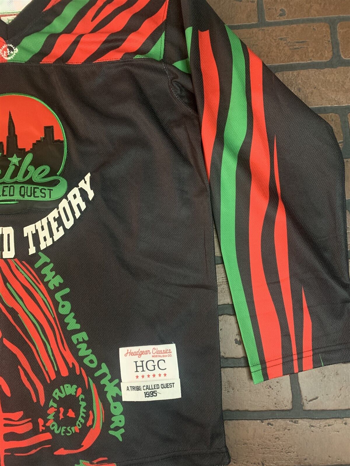 TRIBE CALLED QUEST LOW END Headgear Classics Hockey Black Jersey