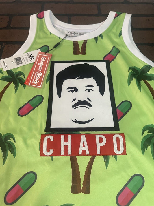 EL CHAPO Headgear Classics Black Basketball Jersey