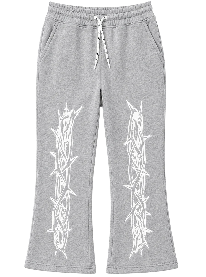 Gray Thorns Sweatpants
