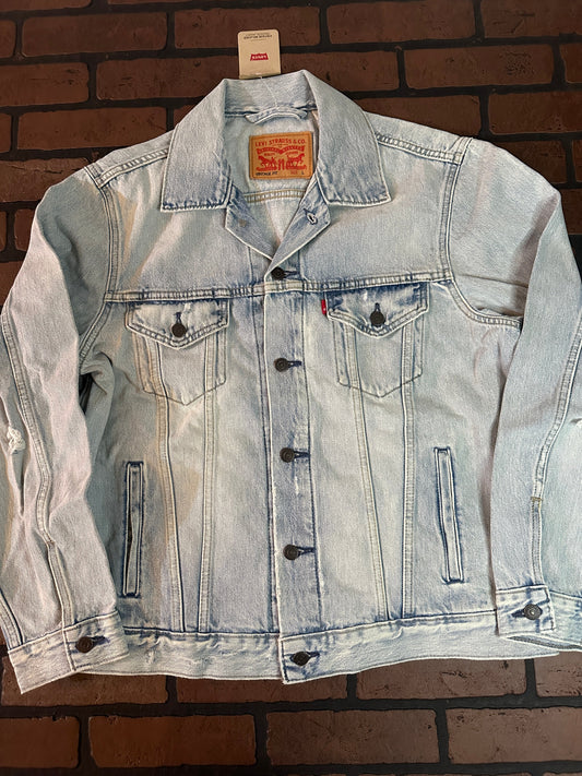 Levi's Distressed Denim Jacket