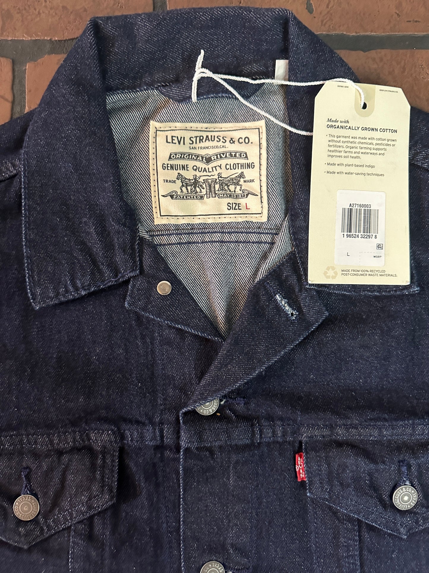 Levi's Dark Blue Denim Jacket