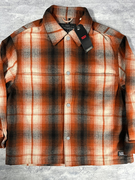 Levi’s Plaid Wool Portola Jacket