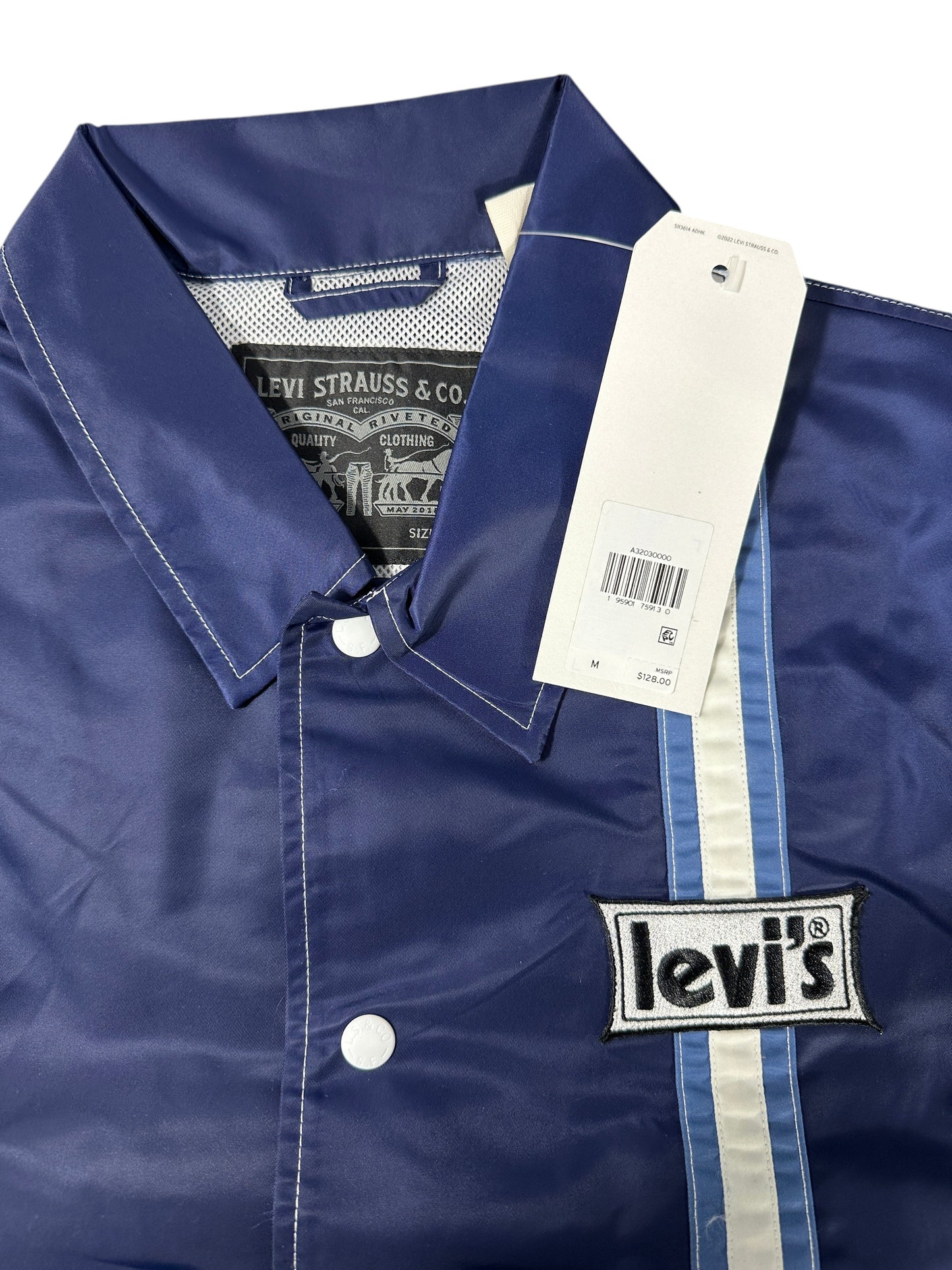 Levi's Merritt Surf Striped Windbreaker