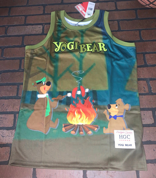 YOGI BEAR JELLYSTONE PARK Headgear Classics Basketball Jersey