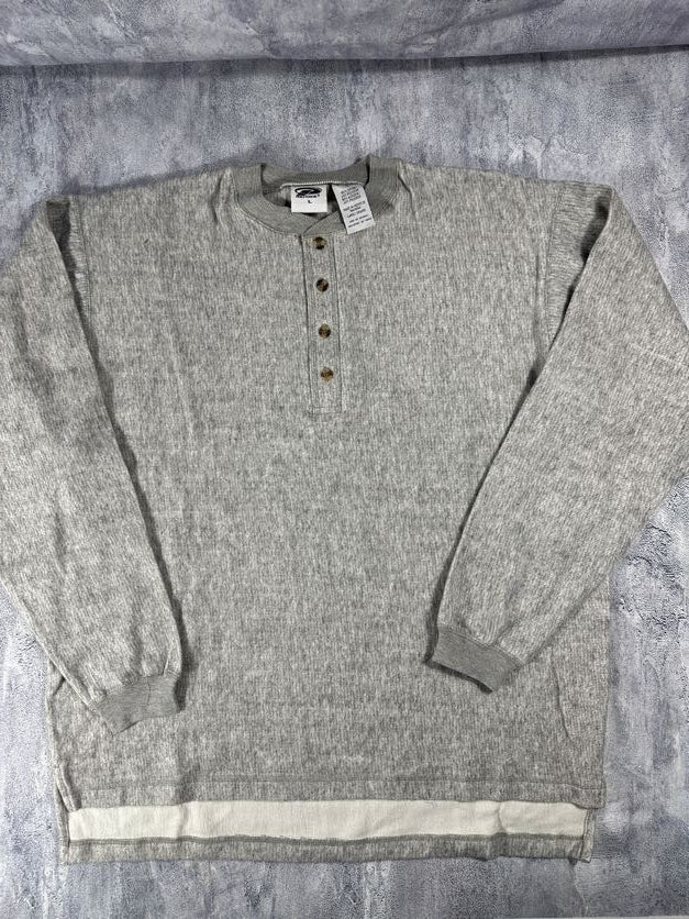 Pro Edge Soft Plain Gray Sweatshirt