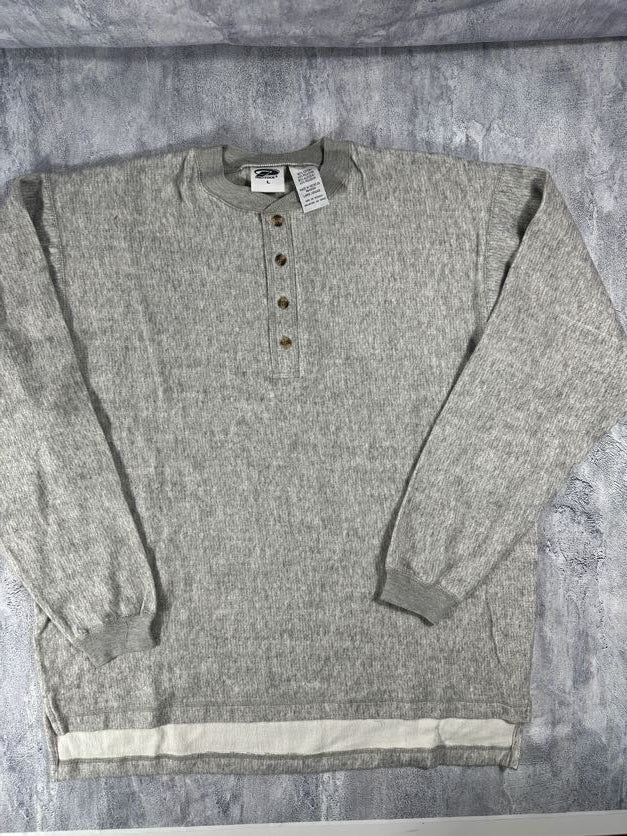 Pro Edge Soft Plain Gray Sweatshirt