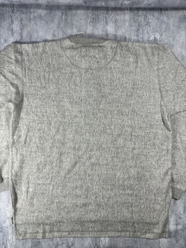 Pro Edge Soft Plain Gray Sweatshirt