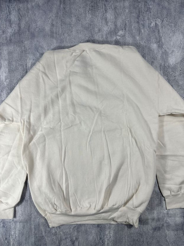 Vintage White Nature Sweatshirt