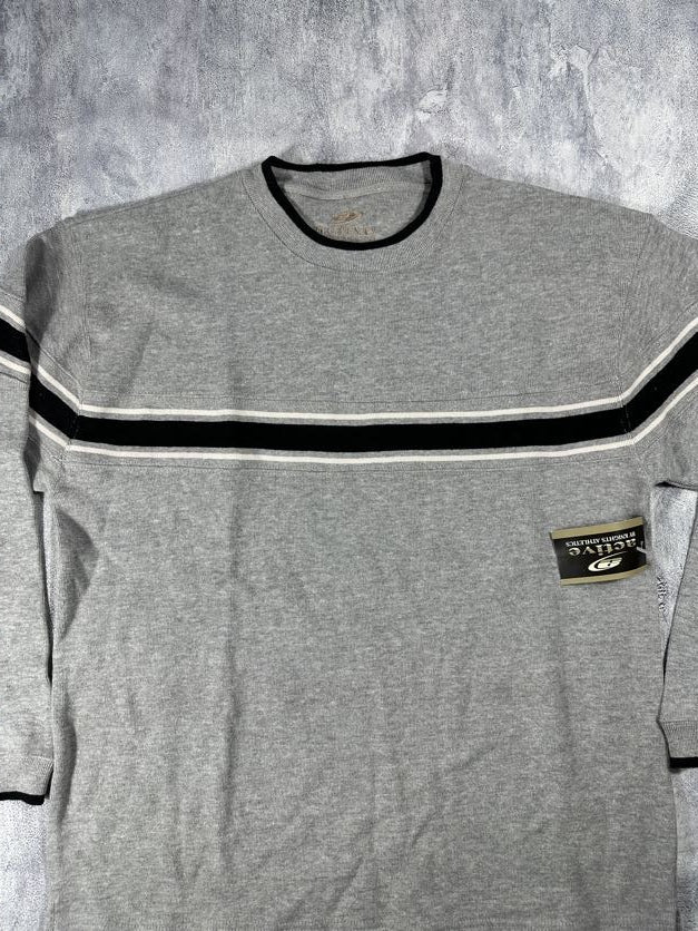 Striped Gray/Blue Vintage Knights Athletics Sweatshirt