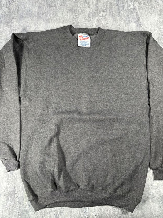 Hanes Heavyweight Gray Sweatshirt