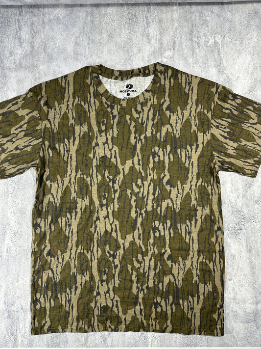 Mossy Oak Original Bottom Lands Camouflage Short Sleeve Shirt