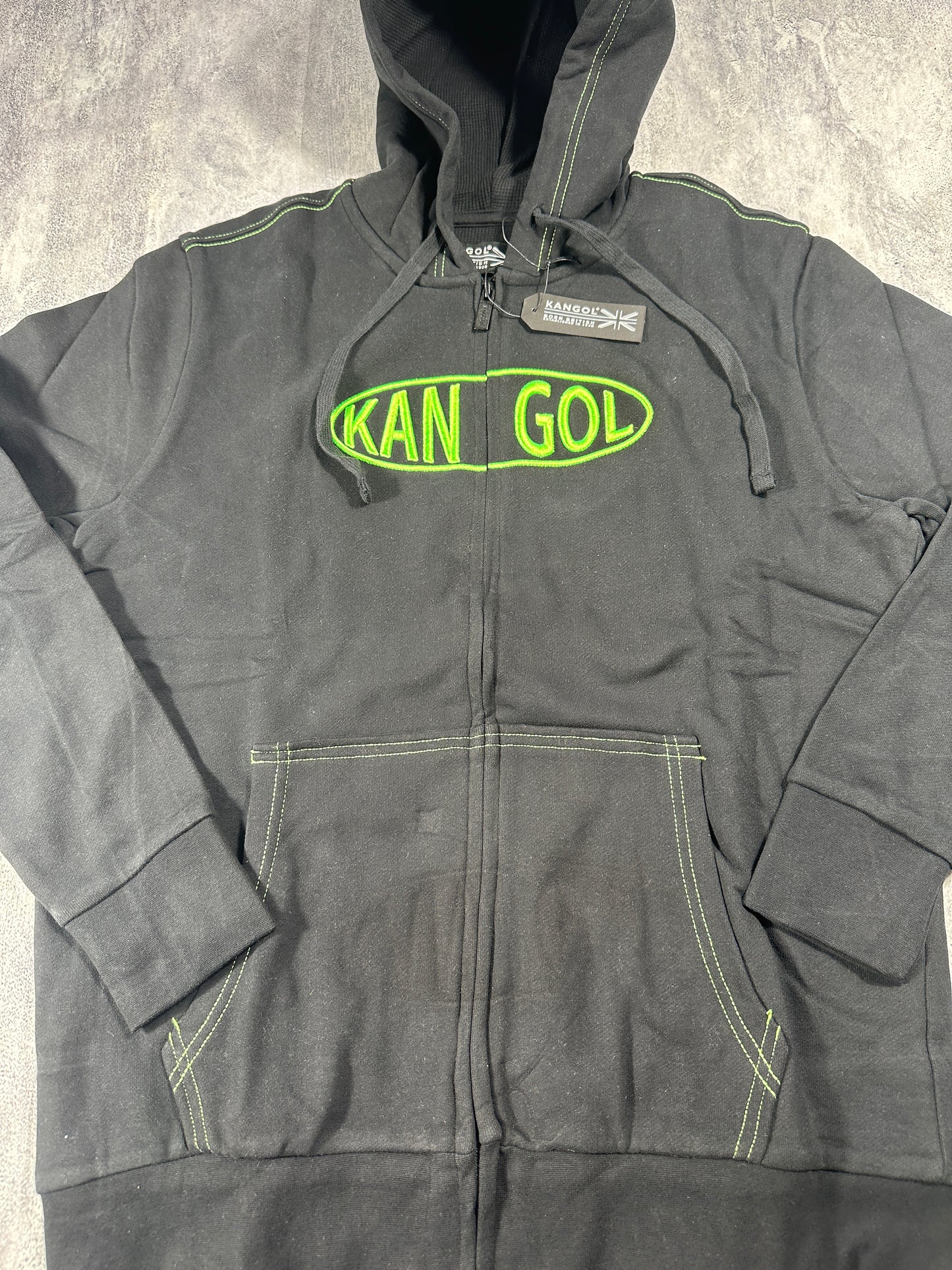 Kangol Black Zipper Jacket