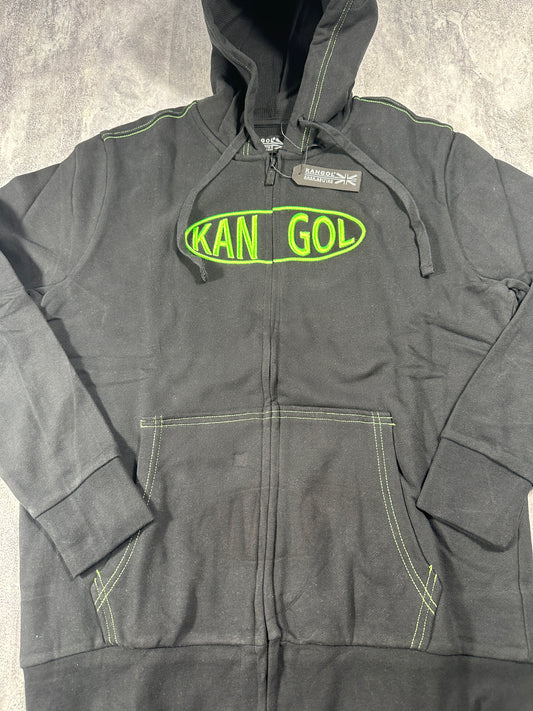Kangol Black Zipper Jacket