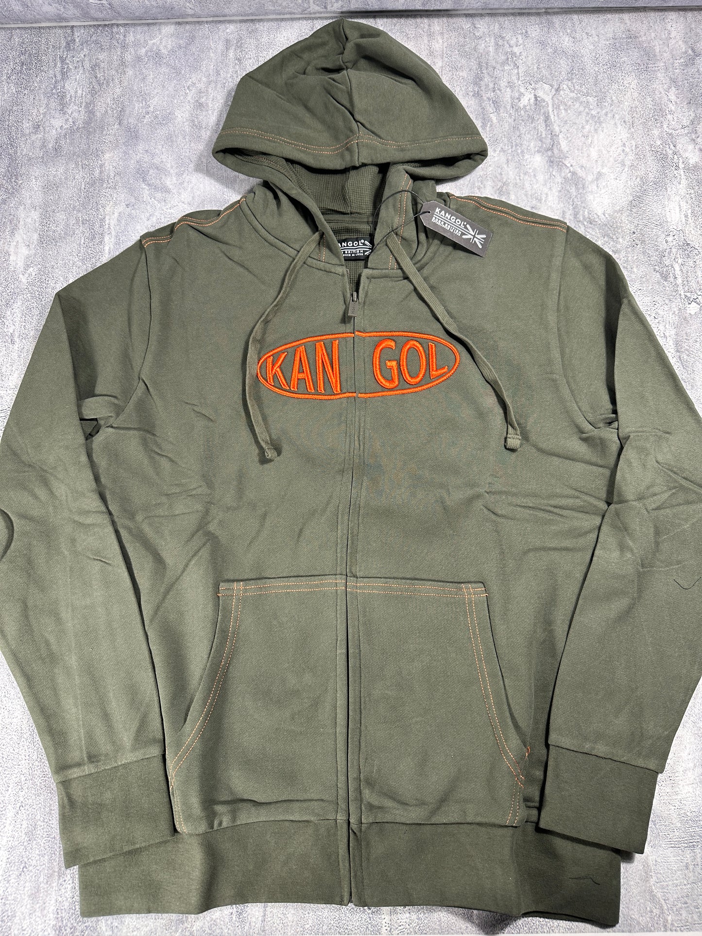 Kangol Green Zipper Jacket