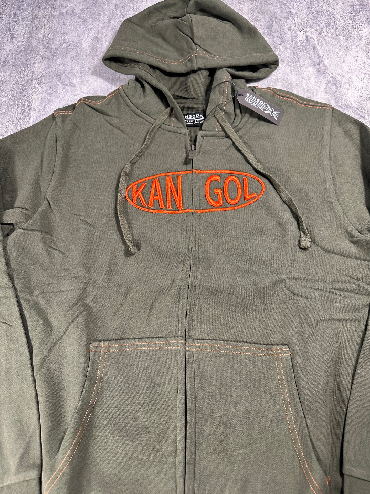 Kangol Green Zipper Jacket