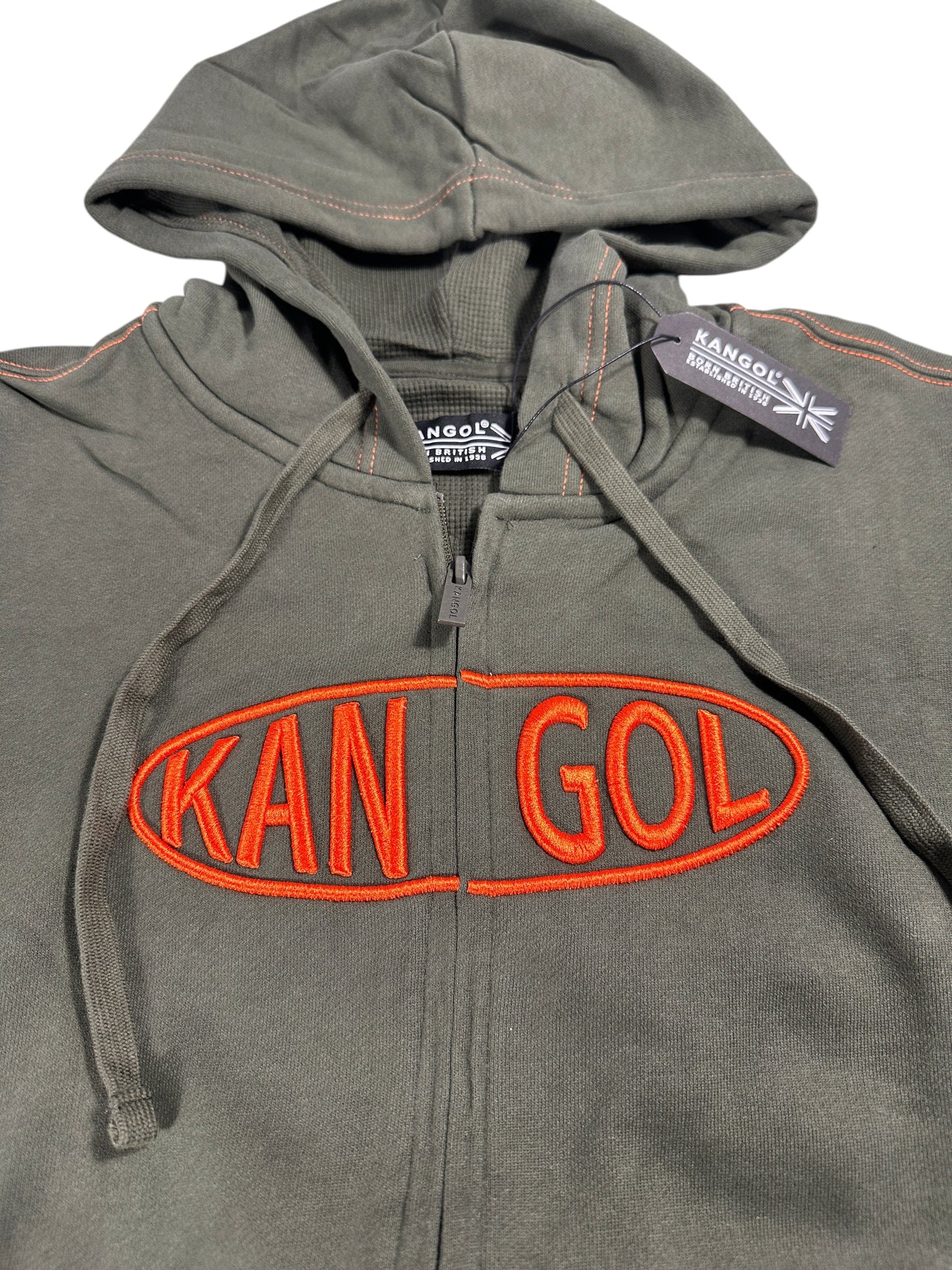 Kangol Green Zipper Jacket