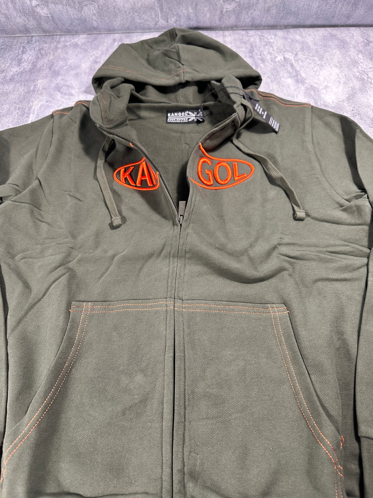 Kangol Green Zipper Jacket