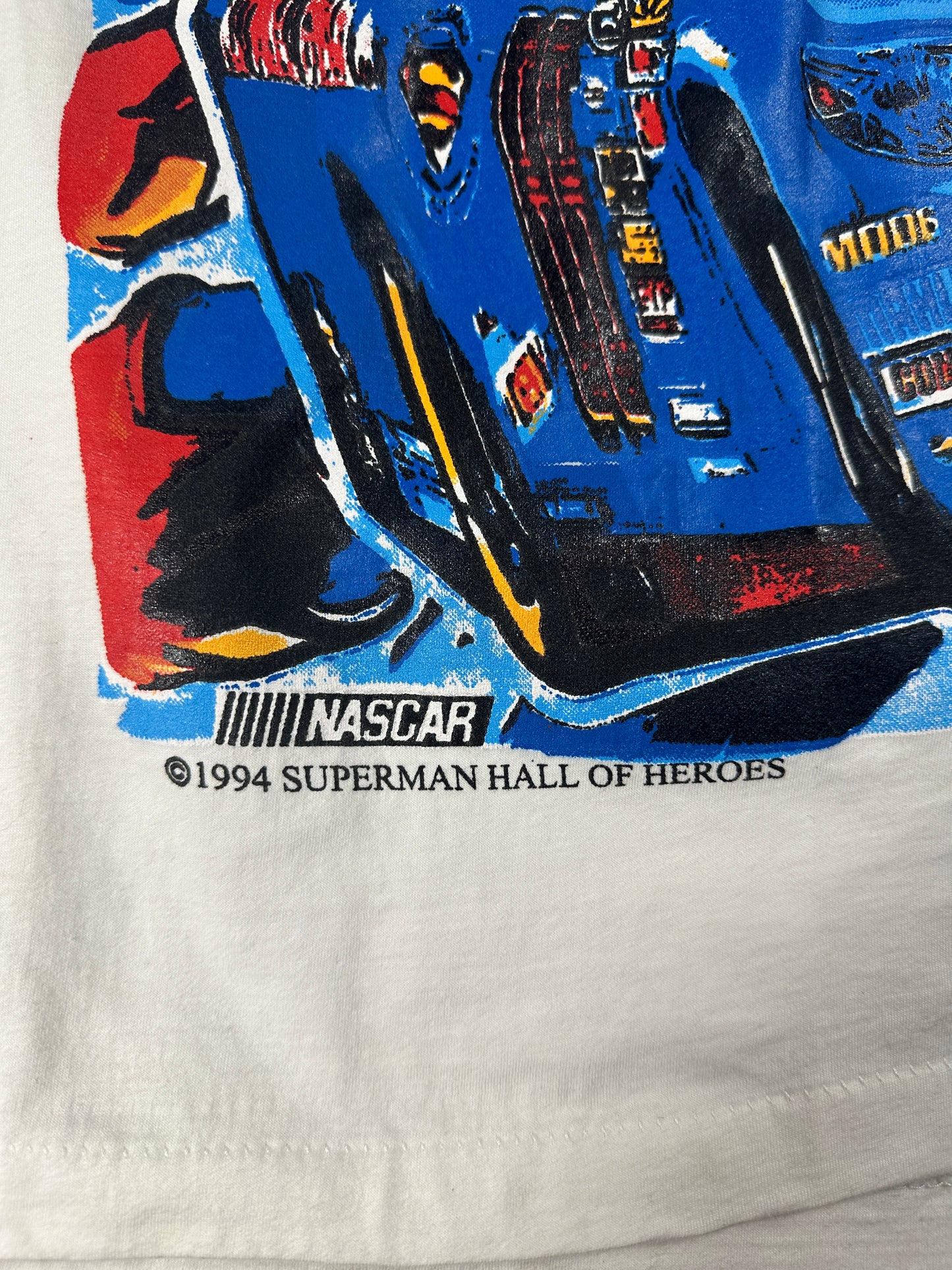 Vintage Nascar Superman/Dale Earnhardt Jr. Shirt