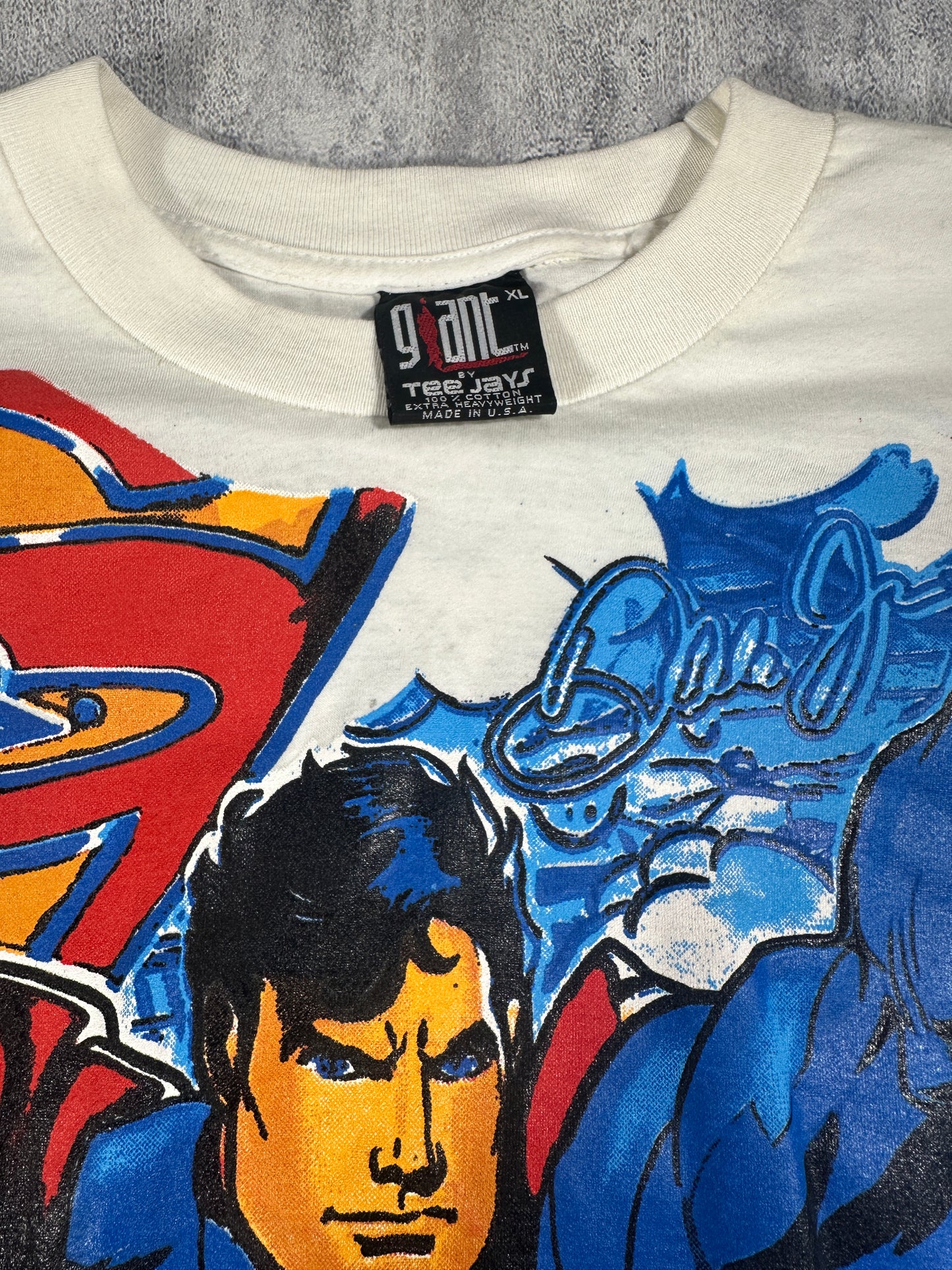 Vintage Nascar Superman/Dale Earnhardt Jr. Shirt