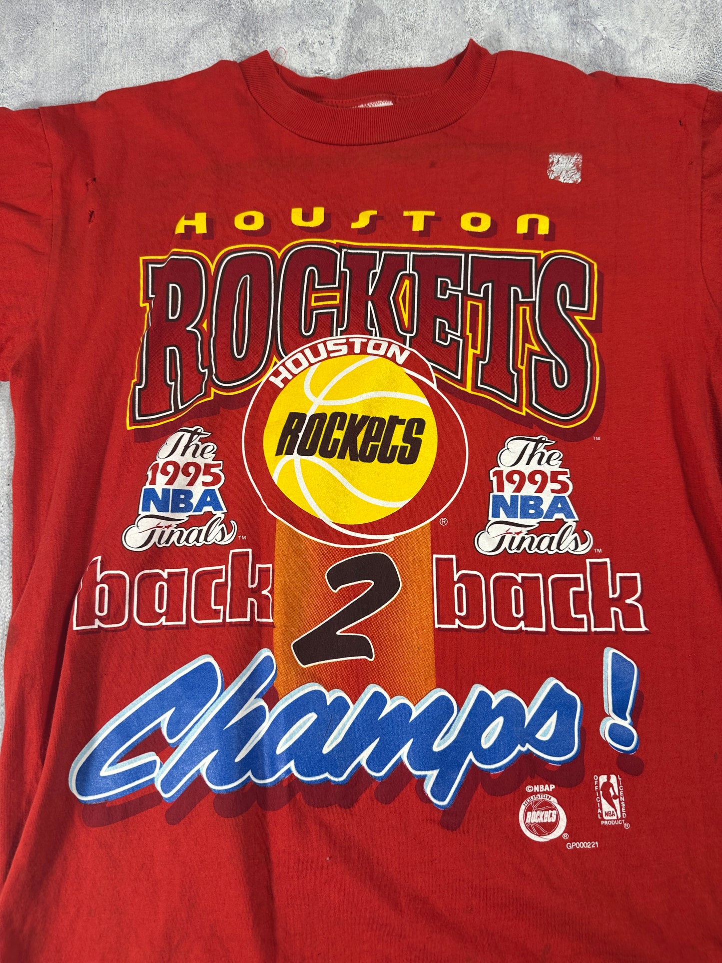 Houston Rockets 1995 Finals Vintage T-Shirt