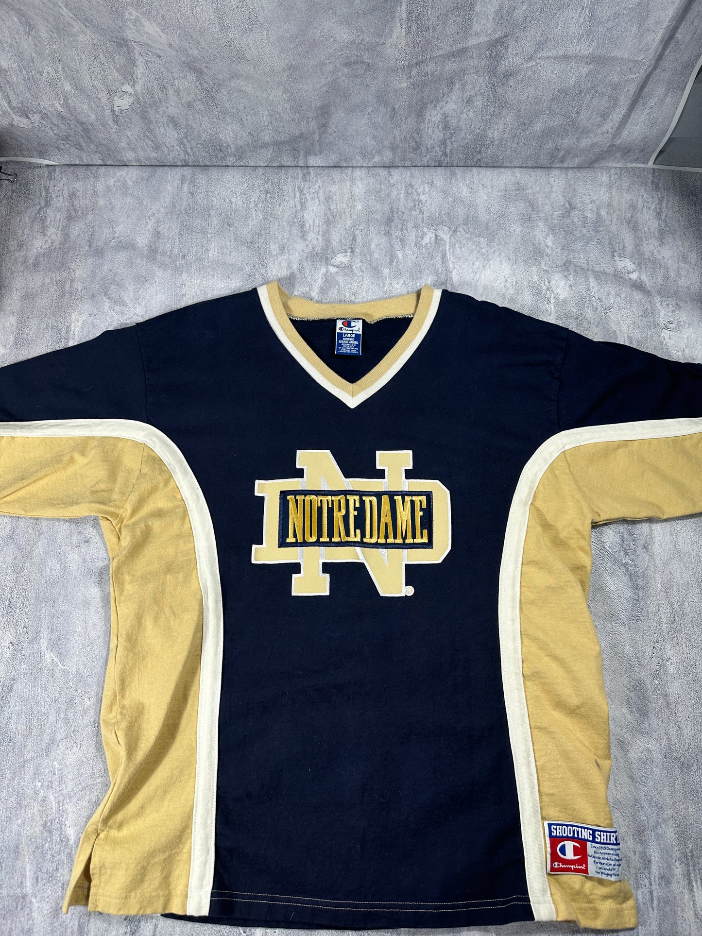Notre Dame Vintage Champion Shirt Shirt