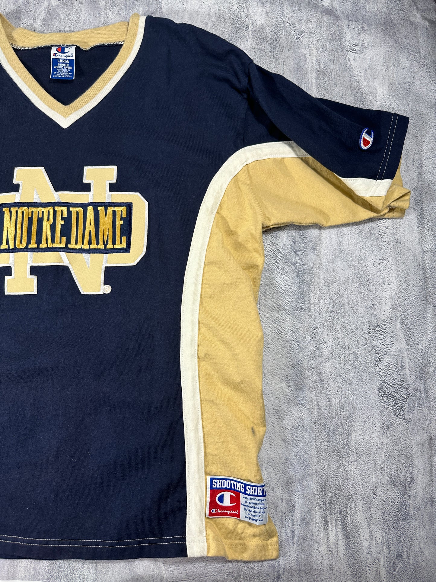 Notre Dame Vintage Champion Shirt Shirt