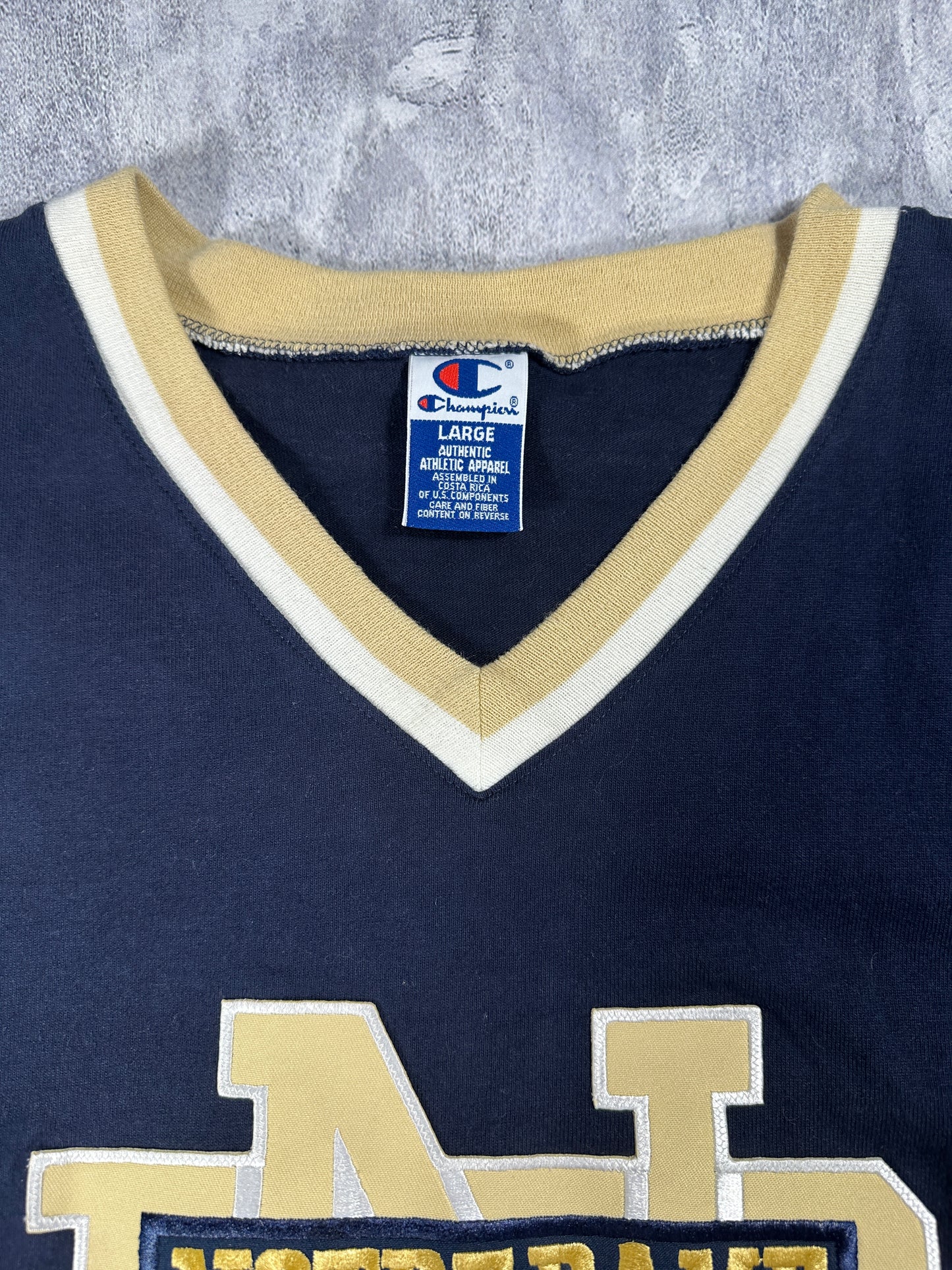 Notre Dame Vintage Champion Shirt Shirt