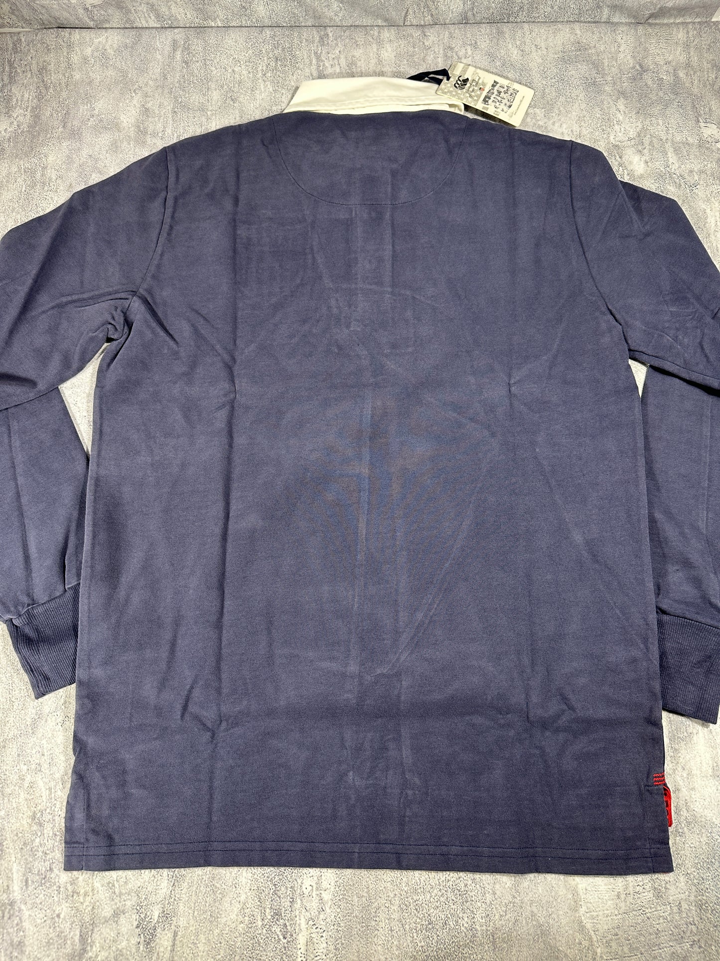 USA Canterbury Blue Rugby Polo Shirt