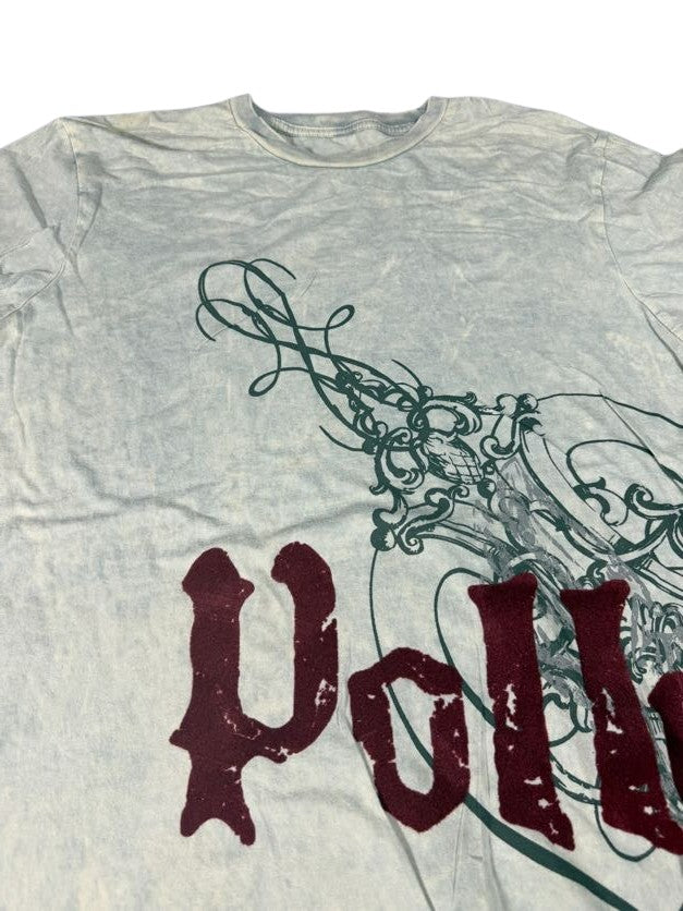 Teal Pollution Short Sleeve Shirt