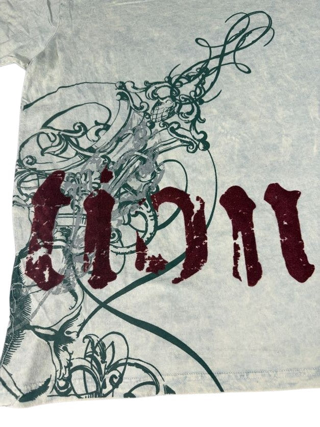 Teal Pollution Short Sleeve Shirt