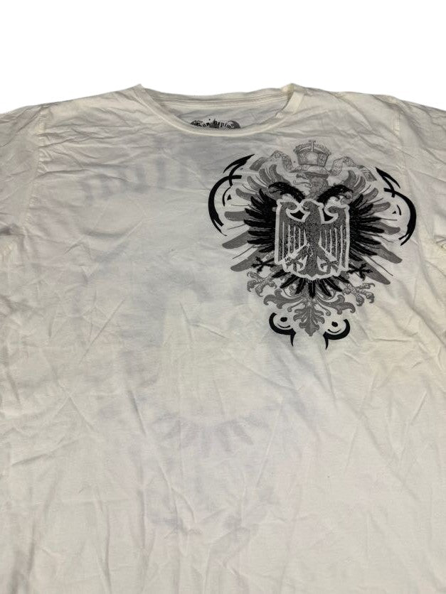 White Pollution Y2K Short Sleeve Shirt