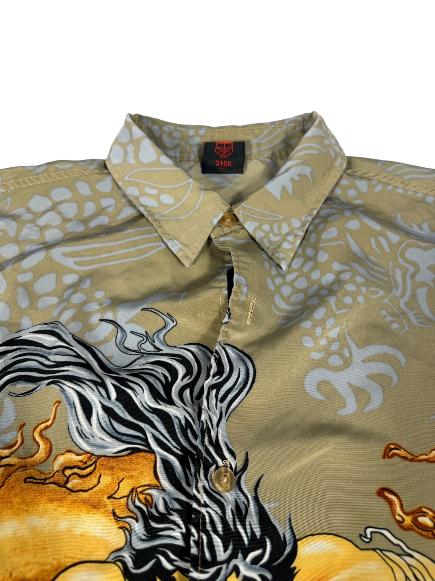 Taiga Dragon Warrior Button Up