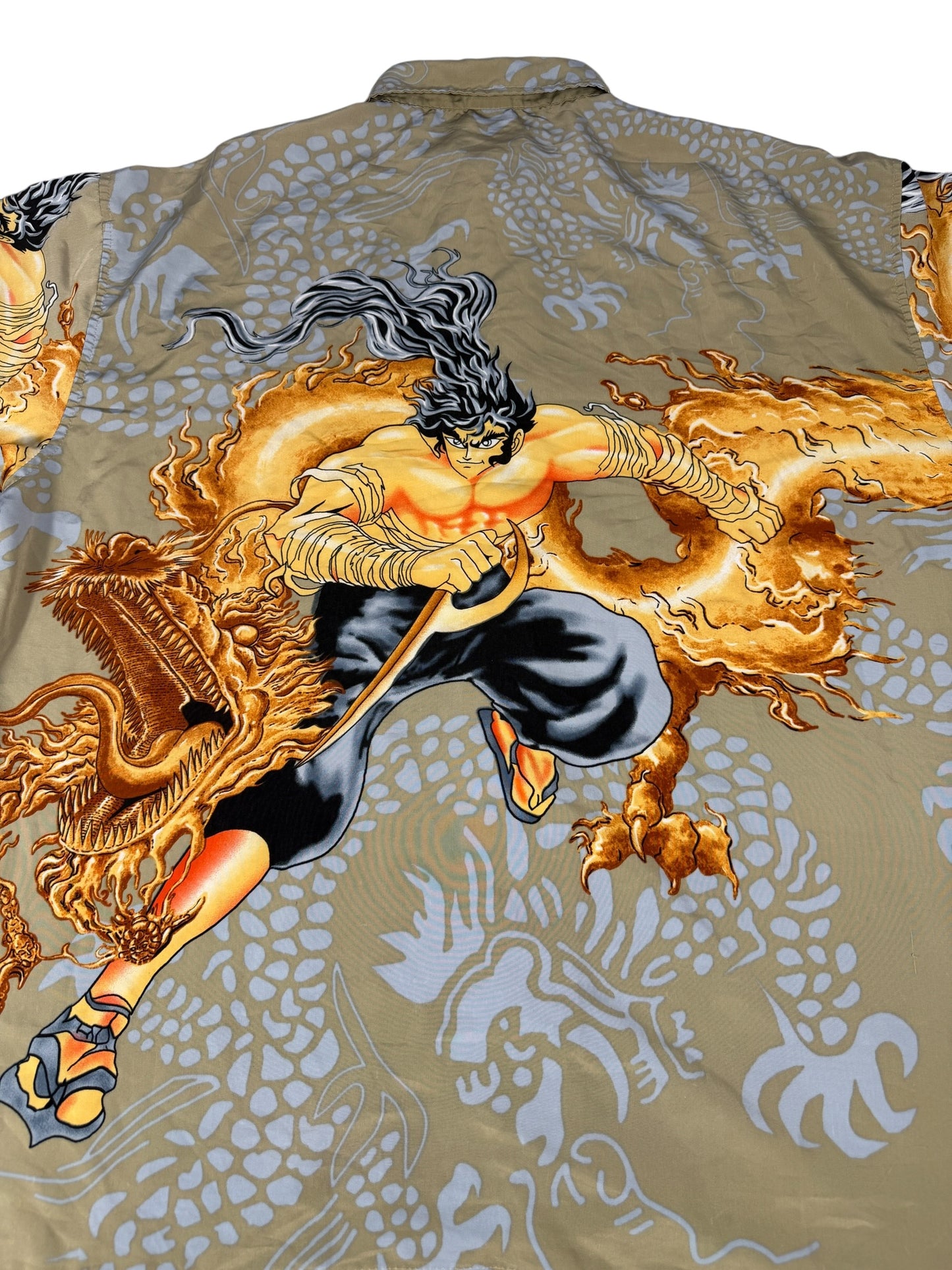 Taiga Dragon Warrior Button Up