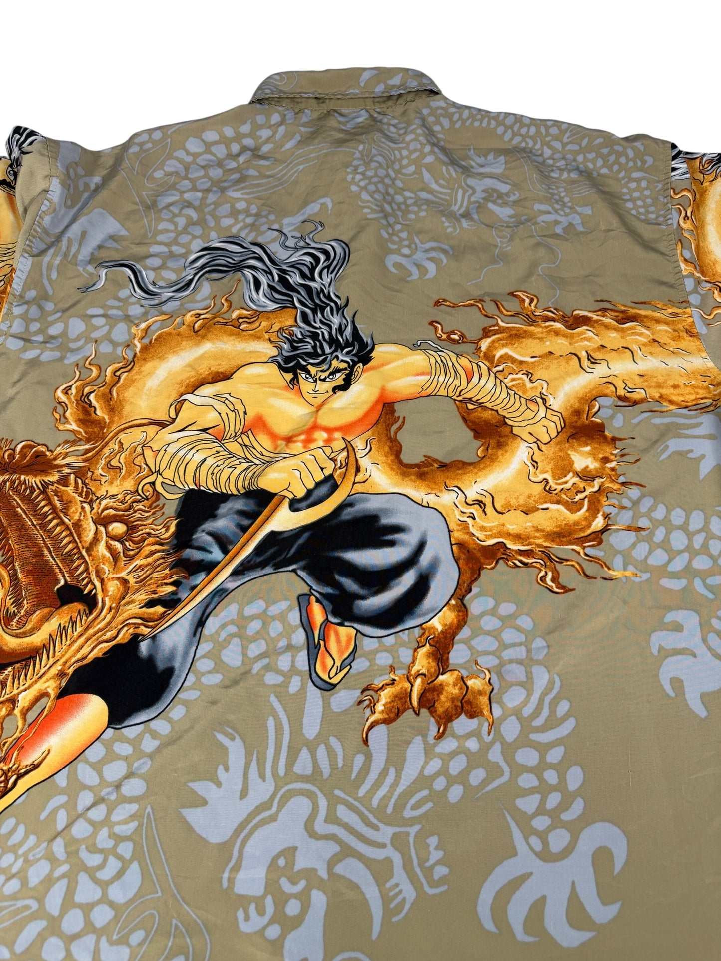 Taiga Dragon Warrior Button Up