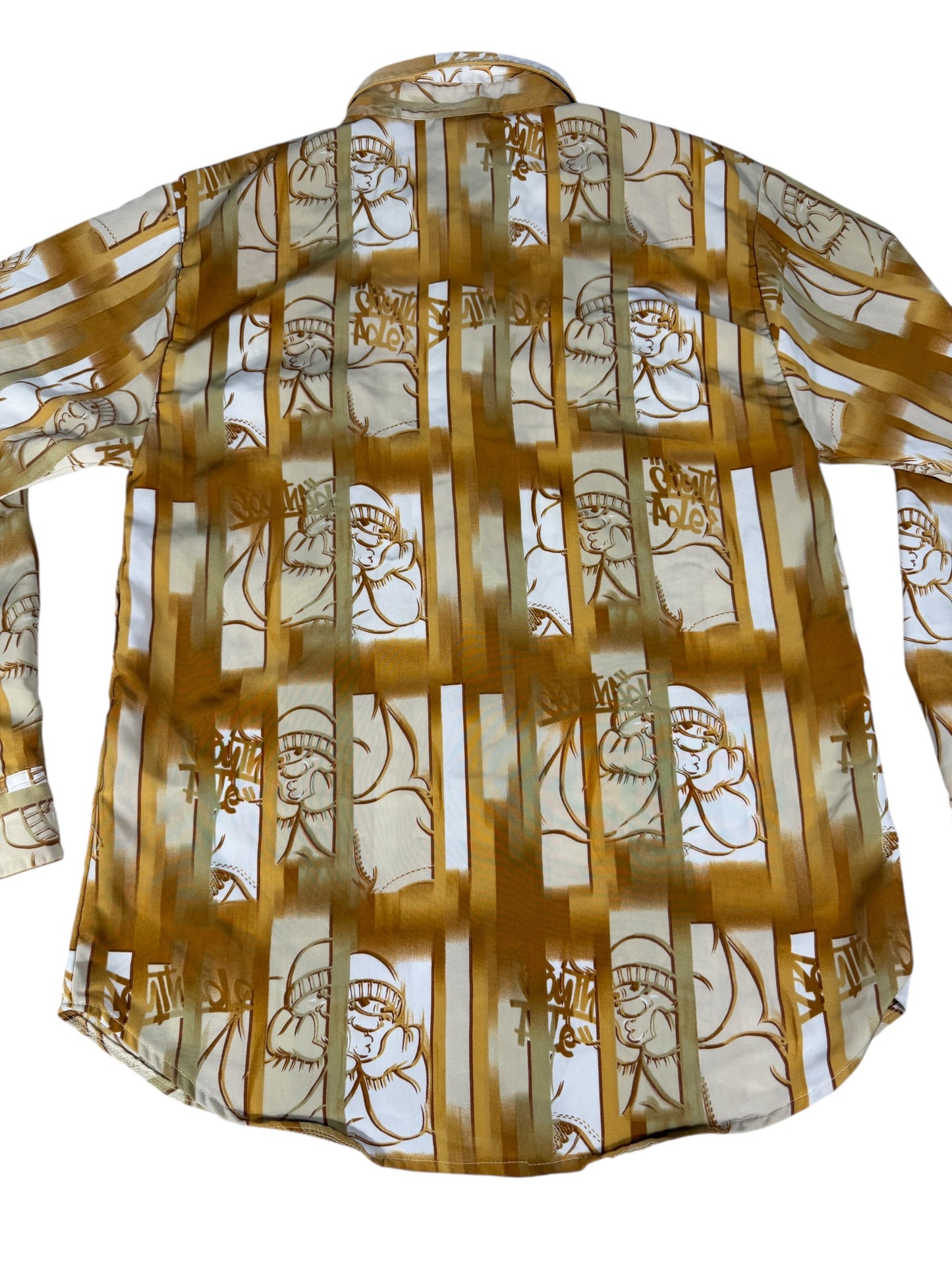 South Pole Golden Beanie Kid Long Sleeve Button Up