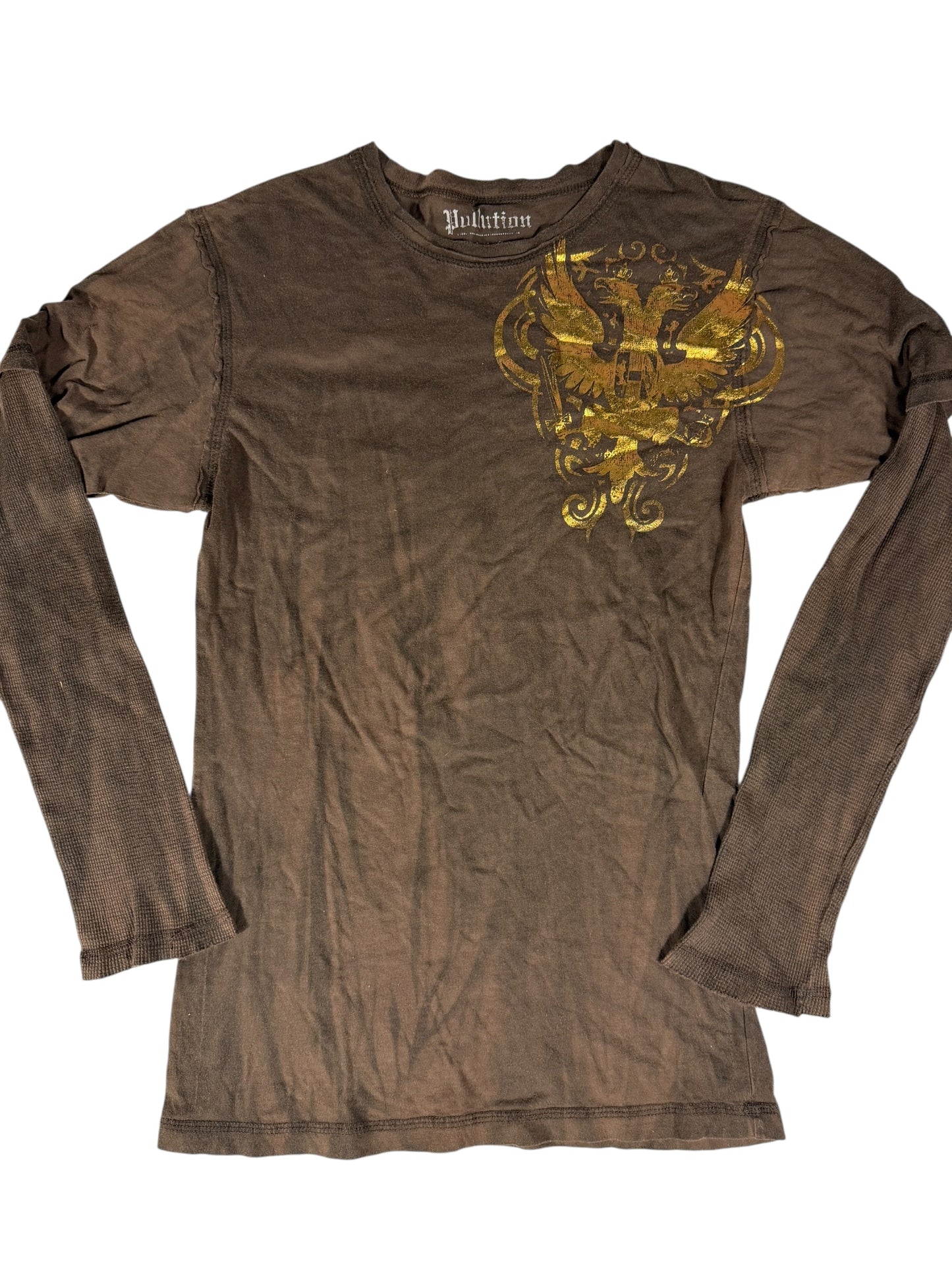 Pollution Brown Long Sleeve with Thermal Undershirt