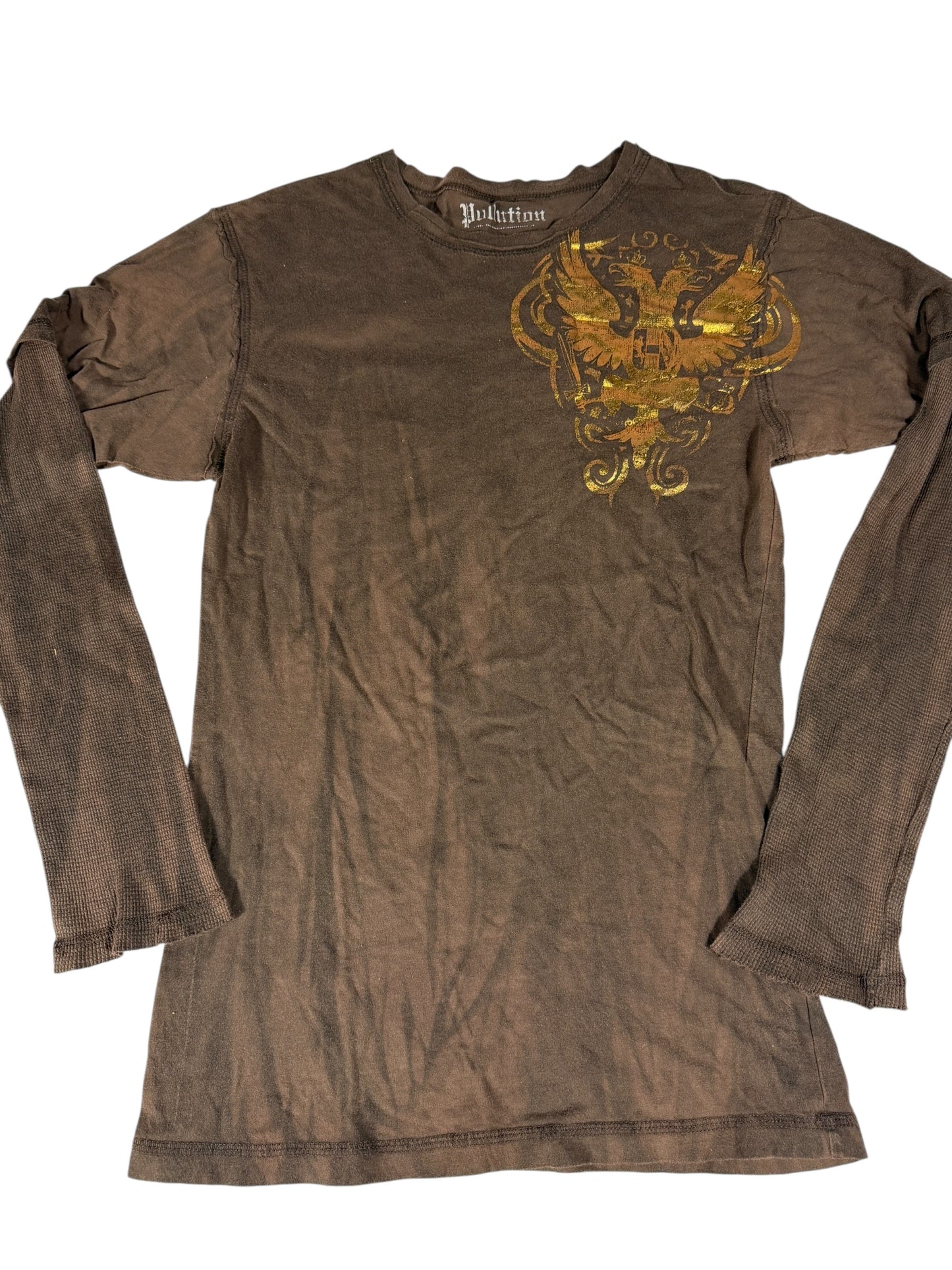 Pollution Brown Long Sleeve with Thermal Undershirt