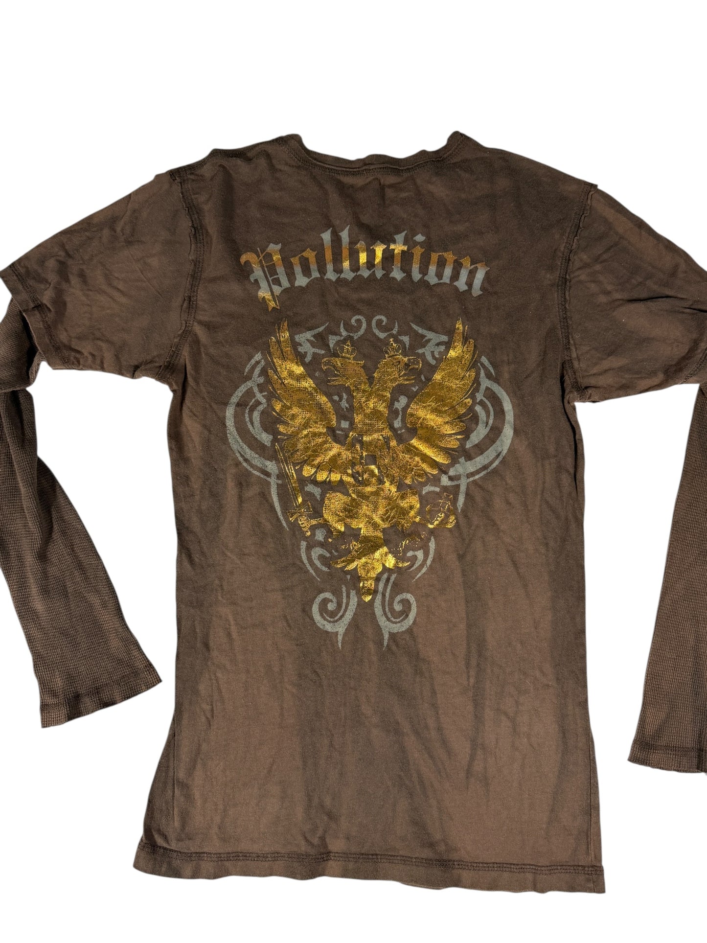 Pollution Brown Long Sleeve with Thermal Undershirt