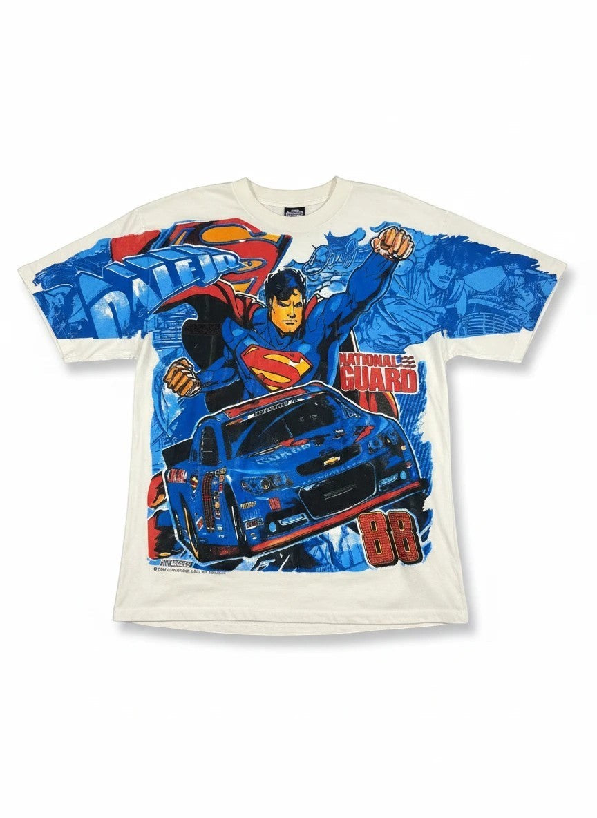 Vintage Nascar Superman/Dale Earnhardt Jr. Shirt