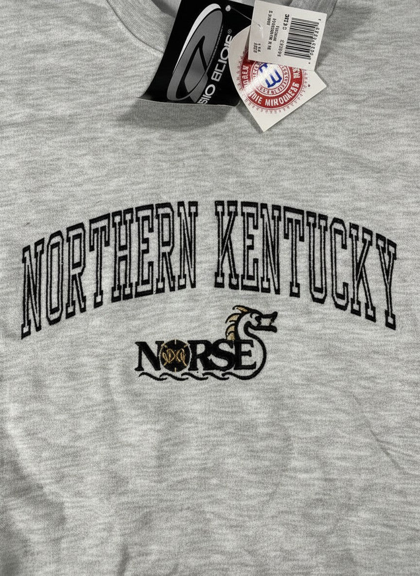 Throwback Rack light grey crewneck sweatshirt with