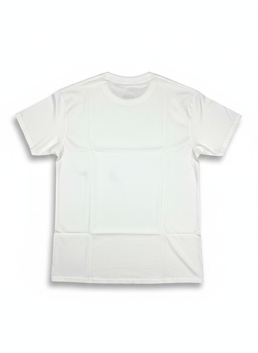 Throwback Rack white Ecko UNTLD Y2K graphic t-shirt with rhino logo. Cotton blend, short sleeves, crew neck.